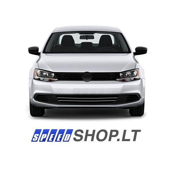 JETTA chromuotos bamperio juostos.